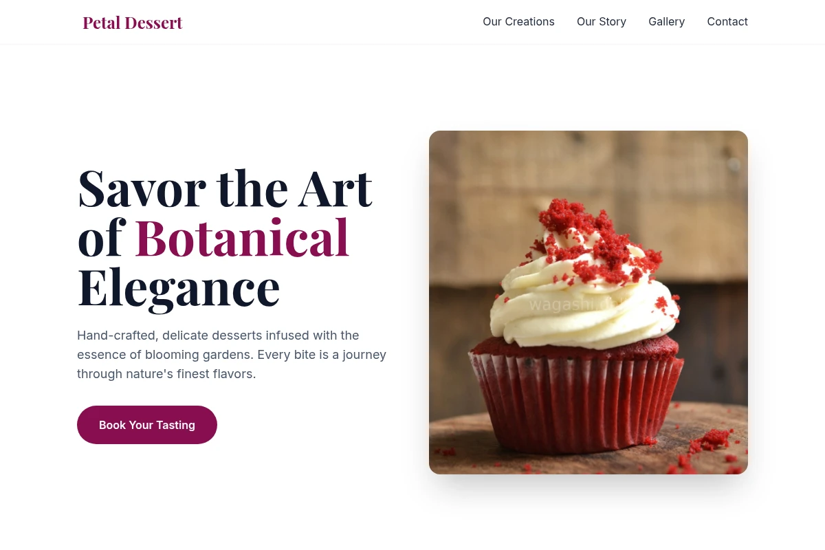 Petal Dessert