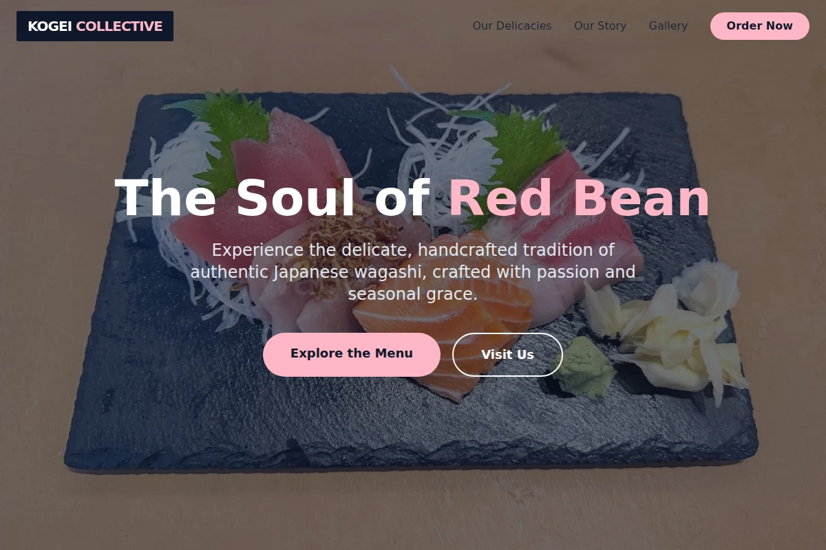 Red Bean Japanese Food