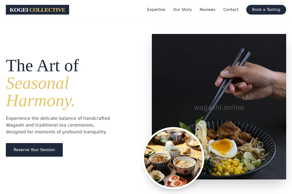 Artisan Japanese Food