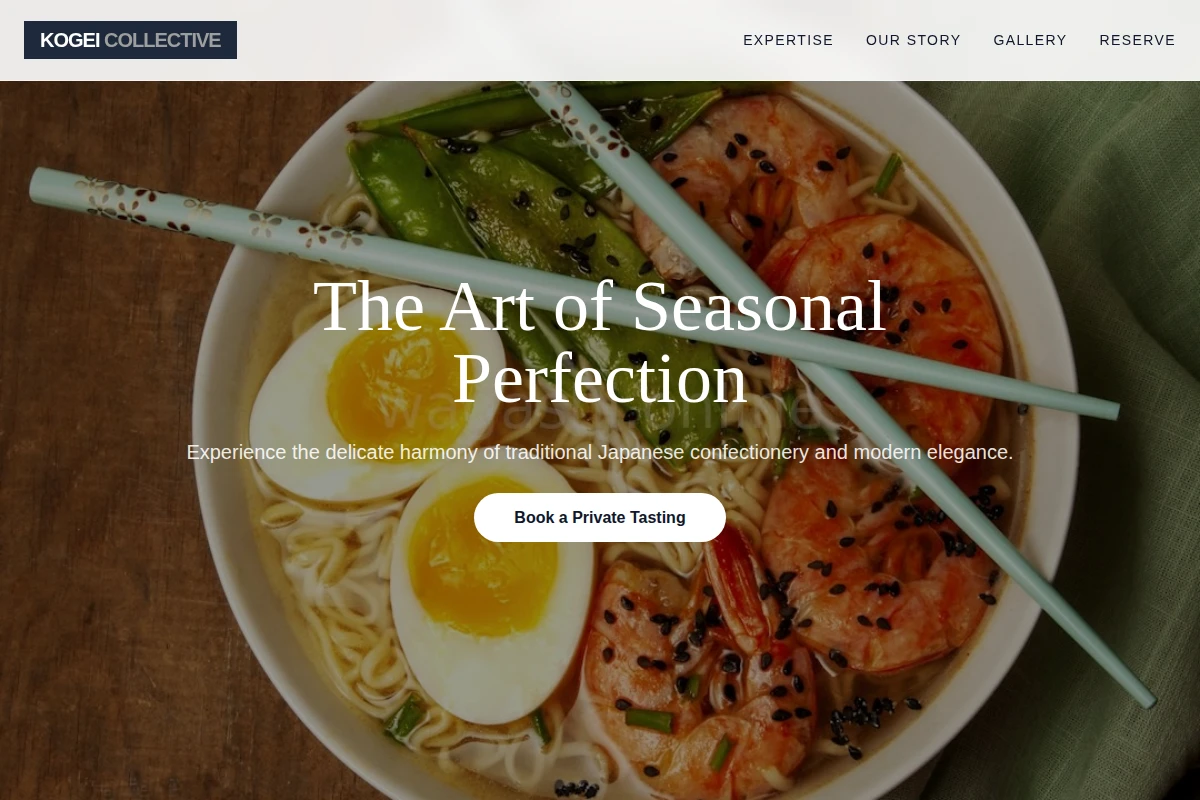 Aesthetic Japanese Food
