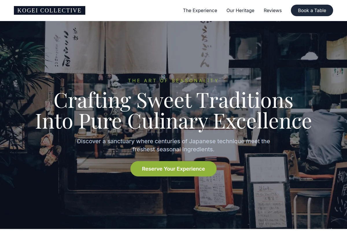 Pure Japanese Food