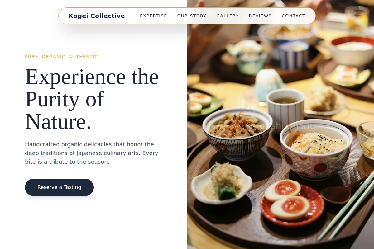 Organic Japanese Food