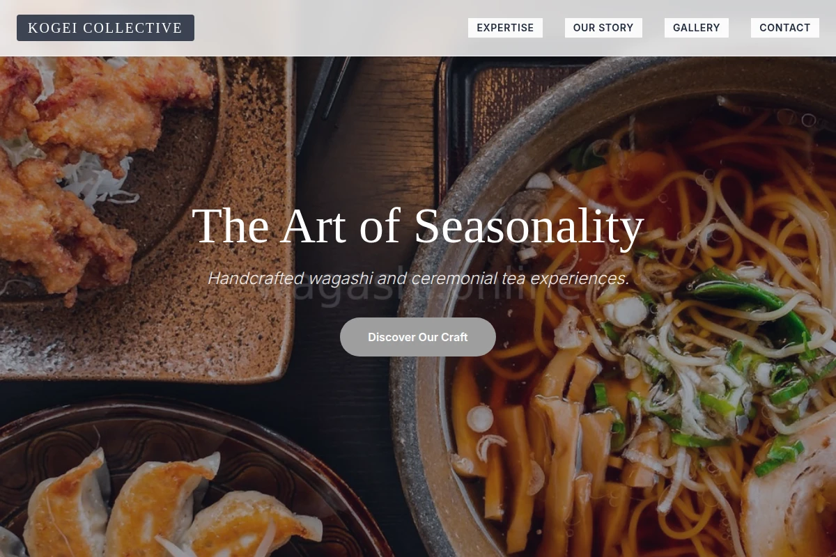Craft Japanese Food