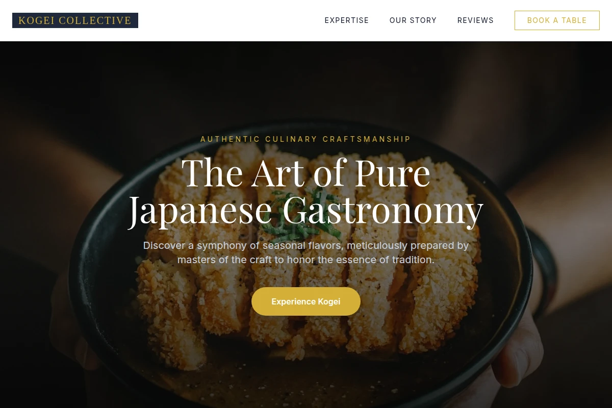 Pure Japanese Food